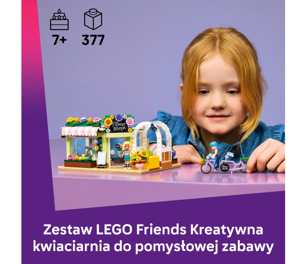 LEGO FRIENDS 42693 Kreatywna kwiaciarnia - 1529775 - zdjęcie 4